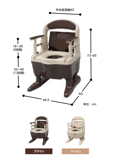 ポータブルトイレジャスピタ安寿○便座シート1枚