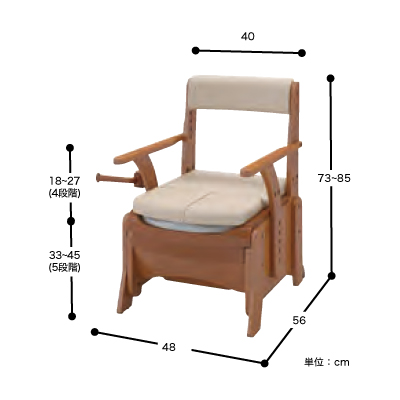 安寿 家具調トイレ セレクトR (ノーマルタイプ 暖房便座)