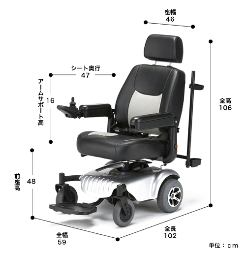 電動車いす P320 ちょいぱる